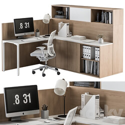 Office Furniture employee Set 44 