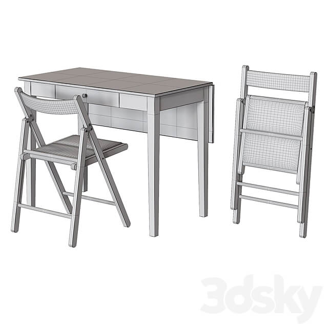 Table Chair IDANÄS TERJE IKEA table and chairs