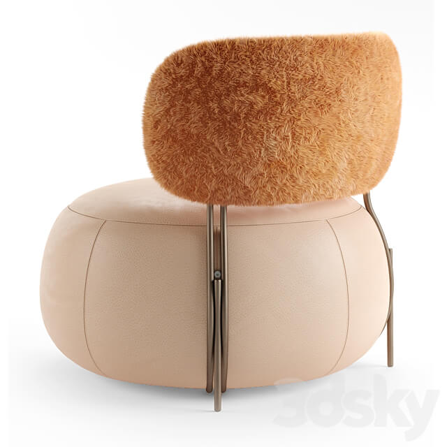 SINO armchair. BAMBI WHITE. BAMBI ORANGE. Baby geo