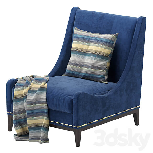 Armchair TIVOLI Cazarina Кресло ТИВОЛИ 3D Models