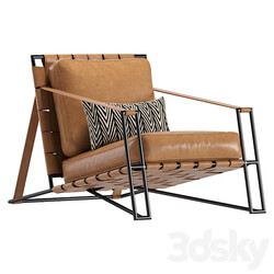 Armchair Tonino Lamborghini Casa TL 2681 Leather 