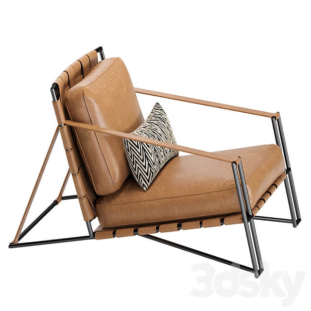 Armchair Tonino Lamborghini Casa TL 2681 Leather