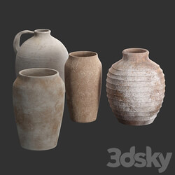Artisan Hand Painted Vases Pottery Barn  