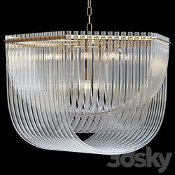 Pendant light FLOW B by Lampatron 9 lamps 72cm 