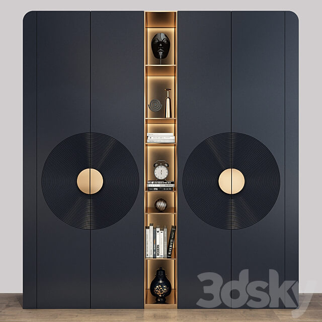 Wardrobe Display cabinets Furniture composition set 219