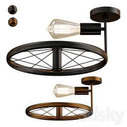 Pendant light Wheel deco 