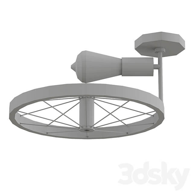 Pendant light Wheel deco