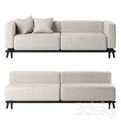 SOFA EIGHT MODULAR by De La Espada set 2 
