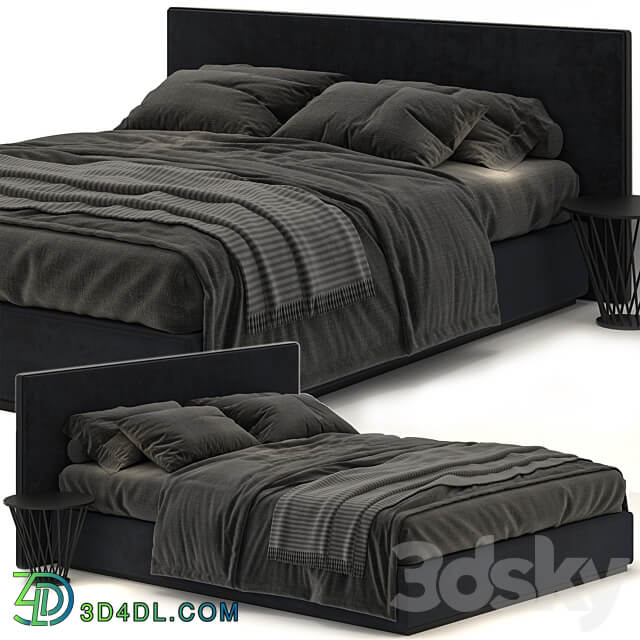 Bed Richard gray bed
