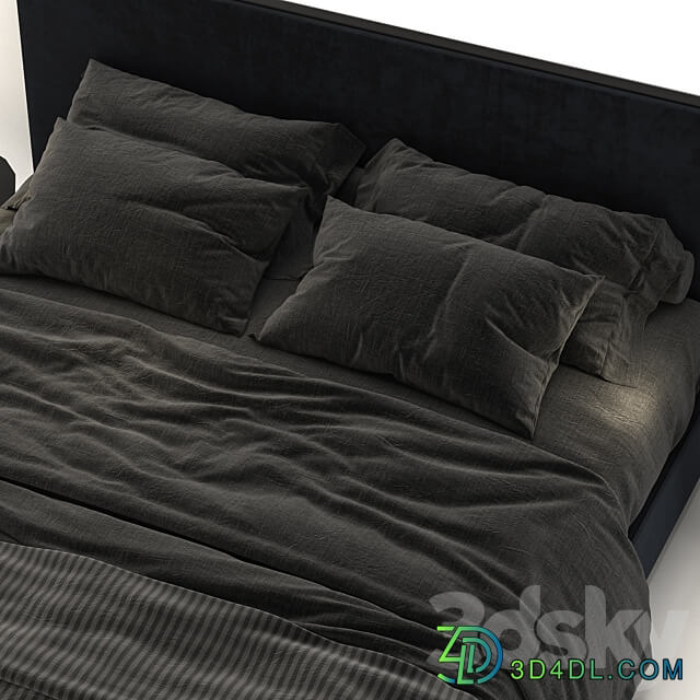 Bed Richard gray bed