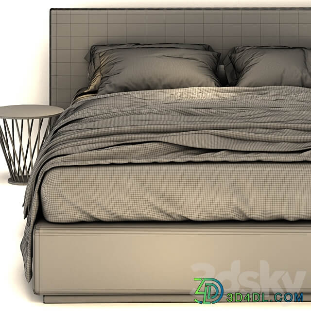 Bed Richard gray bed