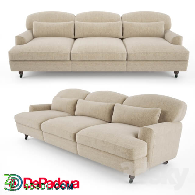 De Padova Raffles Sofa three seater sofa 