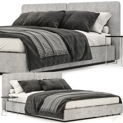 Bed Tatlin lightgray bed 