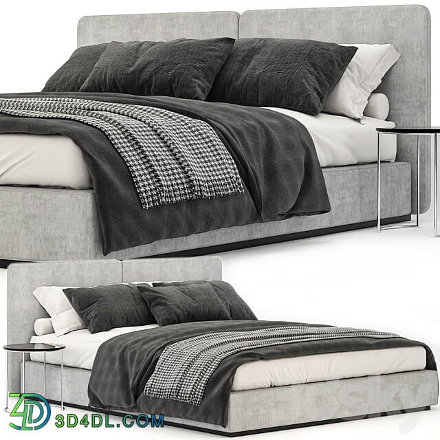 Bed Tatlin lightgray bed