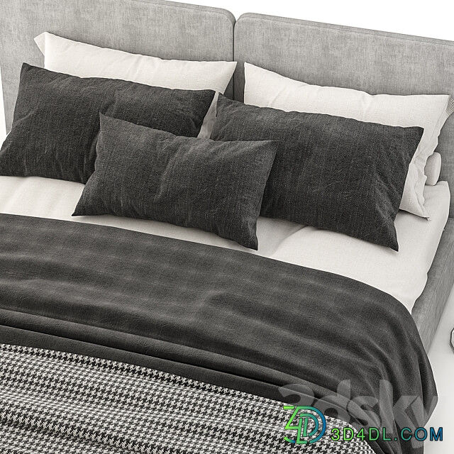 Bed Tatlin lightgray bed