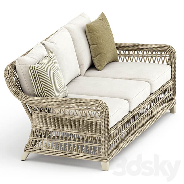 Arbor sofa 3 seat by Janus et Cie