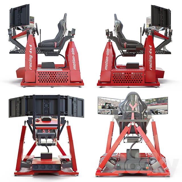 Miscellaneous Racing Game Simulator motion sim