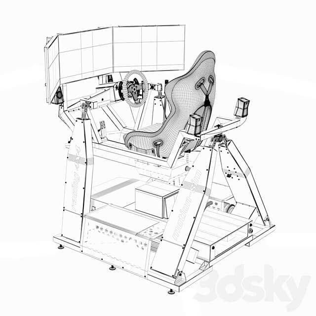 Miscellaneous Racing Game Simulator motion sim
