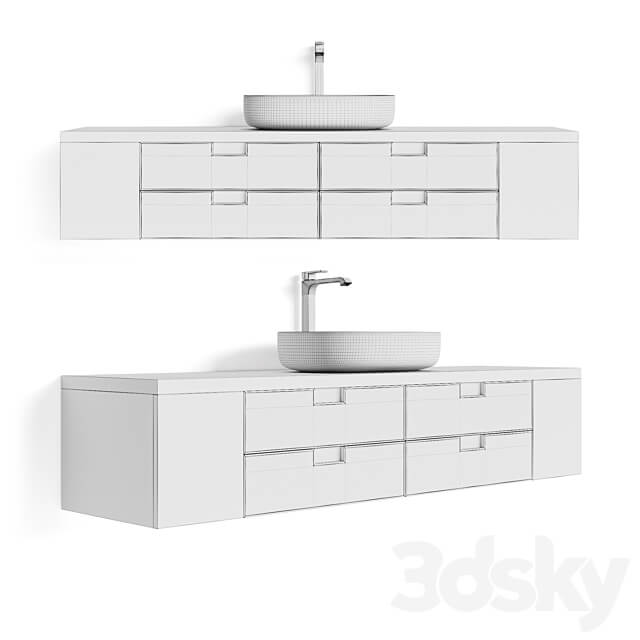 STORE 54 Hanging cabinet Trio Single