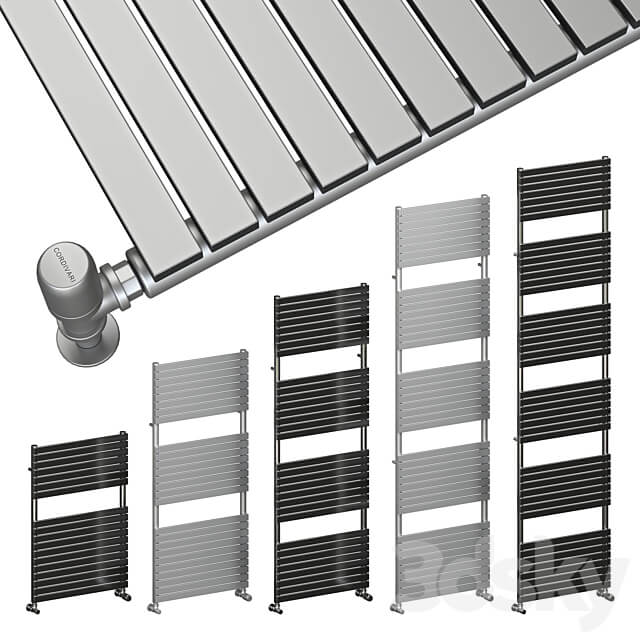 Полотенцесушитель Cordivari Stefania towelrail polished satin 3D Models