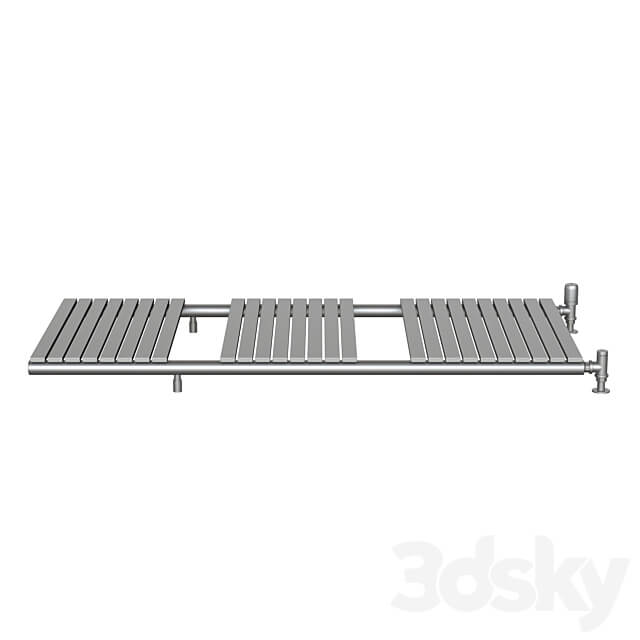 Полотенцесушитель Cordivari Stefania towelrail polished satin 3D Models