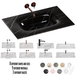 ARTELINEA WASHBASIN set 5 