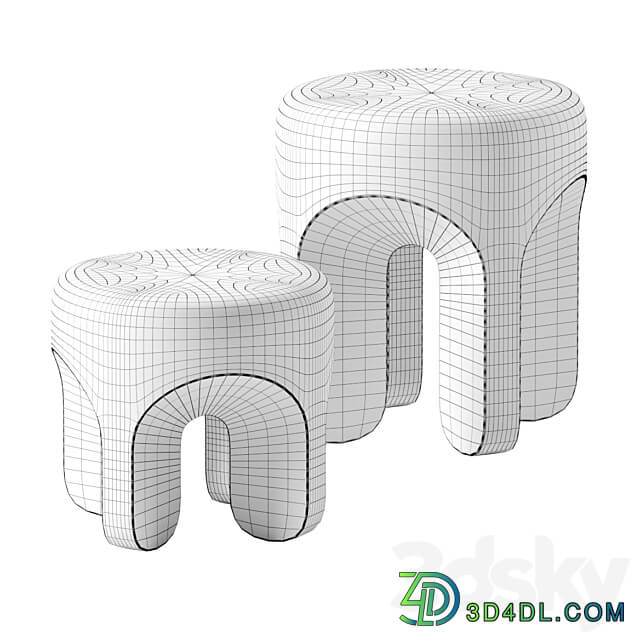 PENEK Stools by NUMO