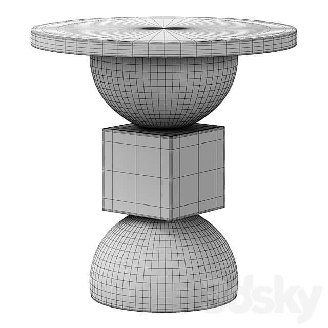 Jordan Natural Oak End table by Crate barrel
