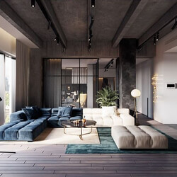 3D Interior Apartment 76 Scene File 3dsmax By PhamMinhQuang  