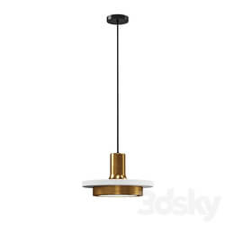 Item PD248A Pendant lamp CALCITE by Romatti white Pendant light 3D Models 