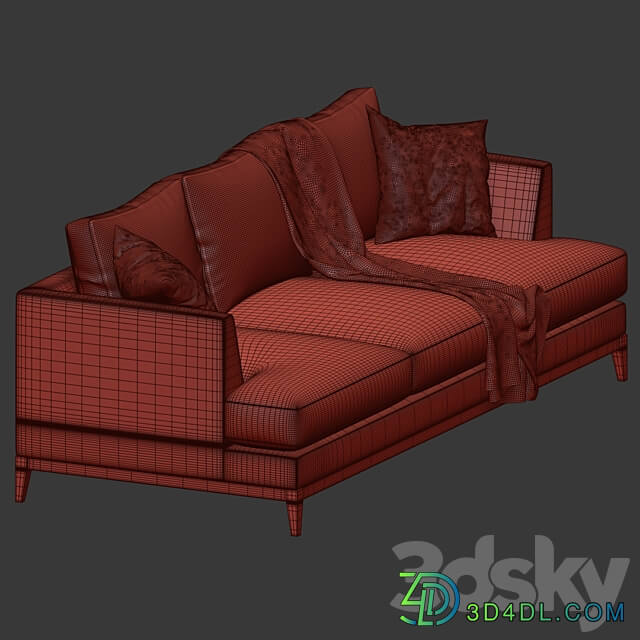 Theodore Alexander Rowan Primavera Sofa