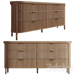 Sideboard Chest of drawer Anthropologie Isla Six Drawer Dresser 