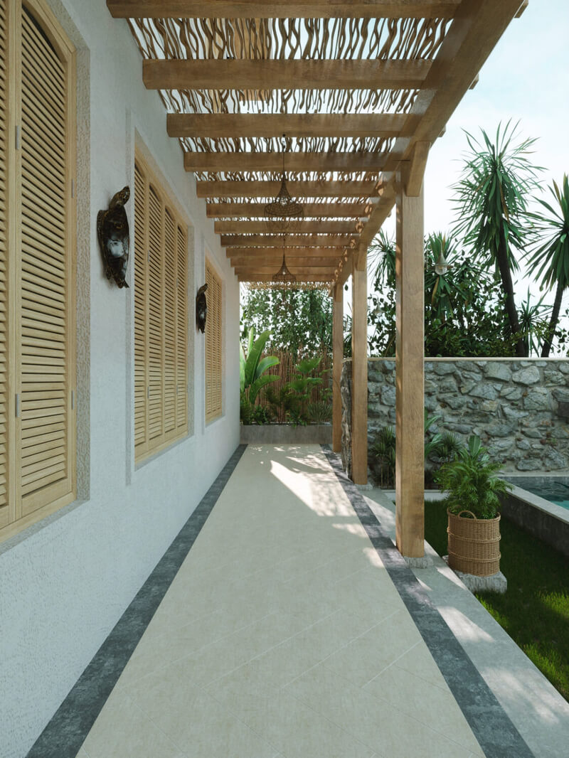 9567 3D Exterior Pool House Scene 3dsmax by Duong Chi Cuong
