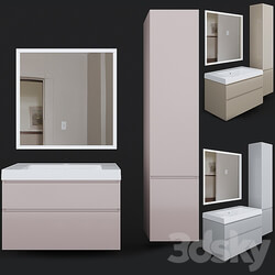 Cabinet with sink CUBO 80 Kerama Marazzi 
