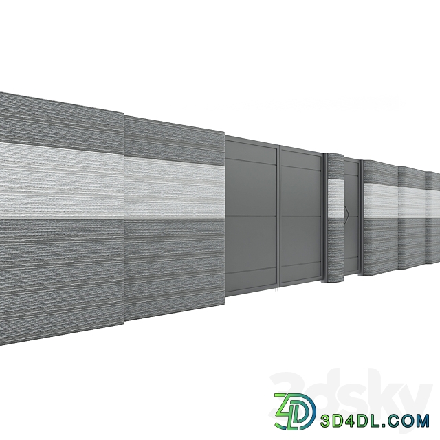 Craft fence Columnar