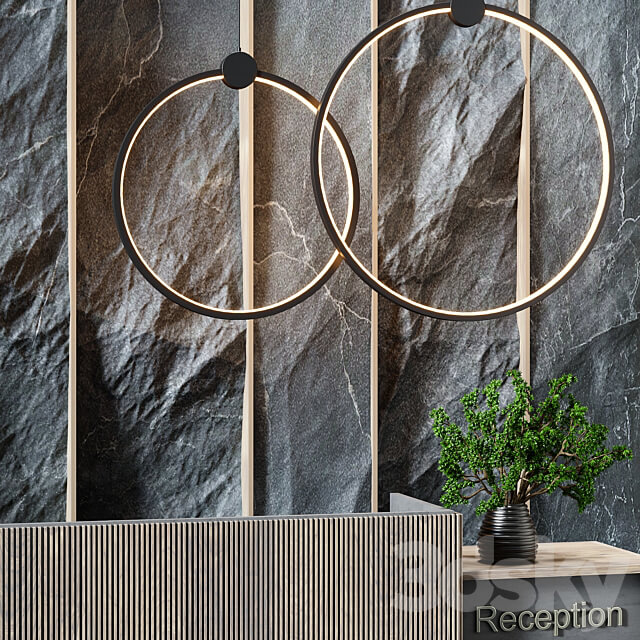 Reception desk 12