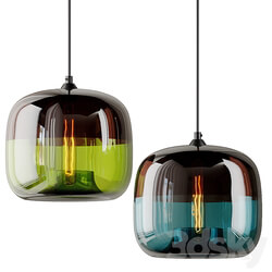 Pendant light Modern Nordic Art Deco Colorful Hanging Glass 