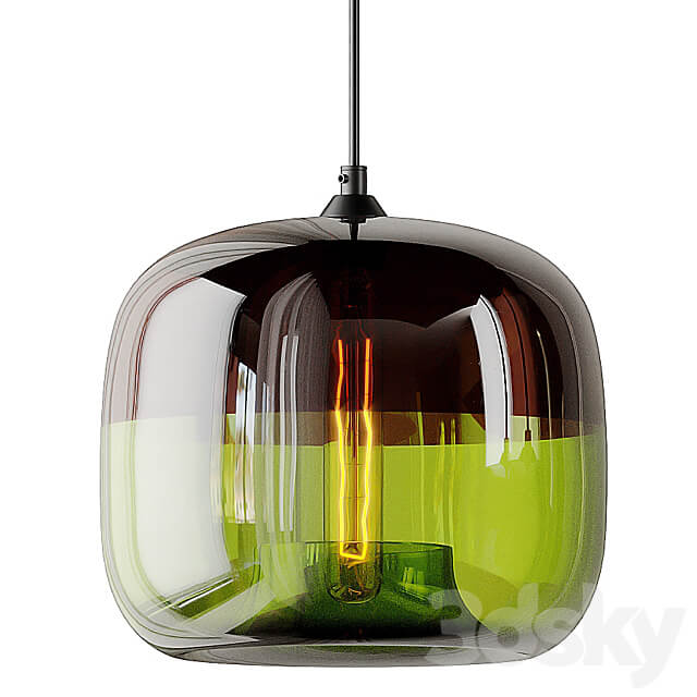 Pendant light Modern Nordic Art Deco Colorful Hanging Glass