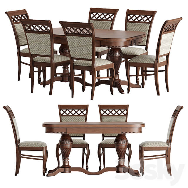Table Chair Caesar 3 dining table
