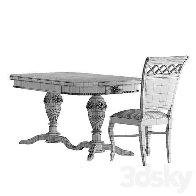 Table Chair Caesar 3 dining table