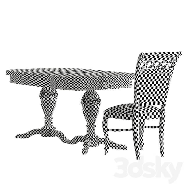 Table Chair Caesar 3 dining table