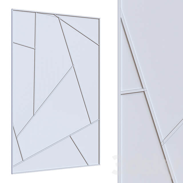 Glass partition 3D Models 3DSKY