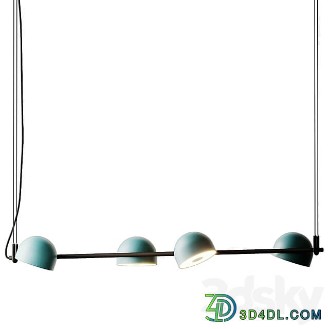 Pendant light BOWEE LINEAR PENDANT from Werner Aisslinger