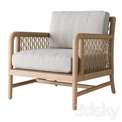 Arm chair Palecek Montecito Outdoor Lounge Chair 