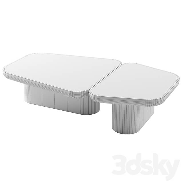Pangea Coffee Table by Secolo