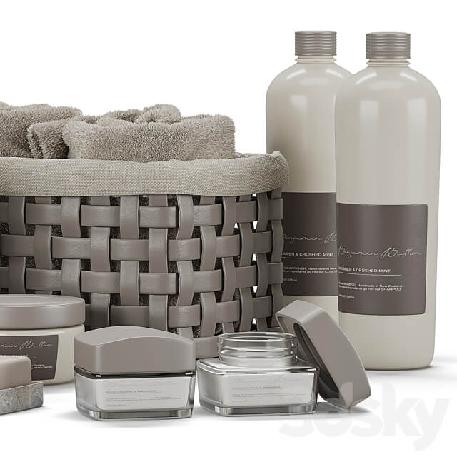 Bathroom Accessory Set 02 Bathroom Set 02