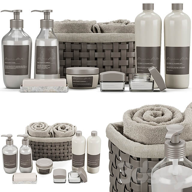 Bathroom Accessory Set 02 Bathroom Set 02