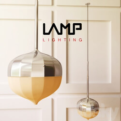 Lamp in Classic Wooden Top Toy Pendant light 3D Models 