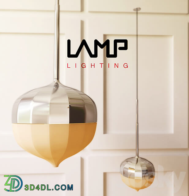 Lamp in Classic Wooden Top Toy Pendant light 3D Models