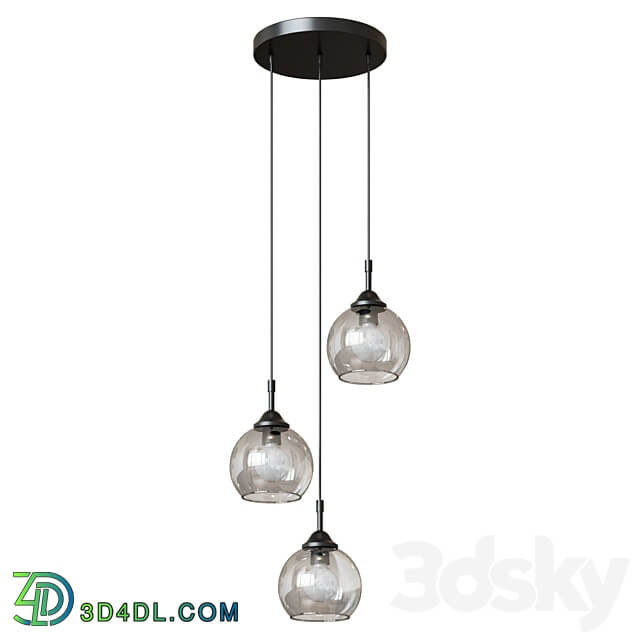 Pendant light Chandelier VITALUCE Zhivago 3xE27 max. 40W 80397049